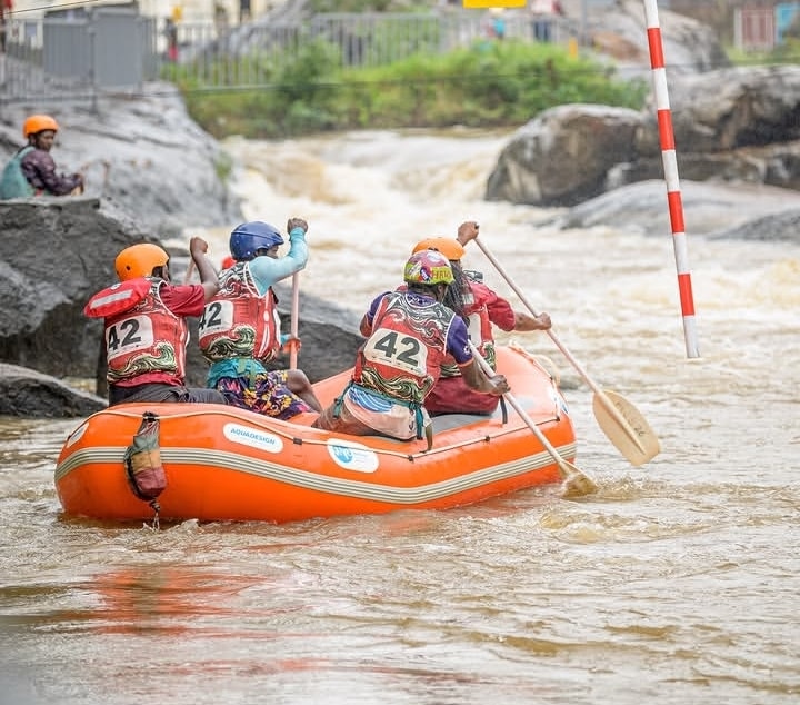 Rafting on the White Nile