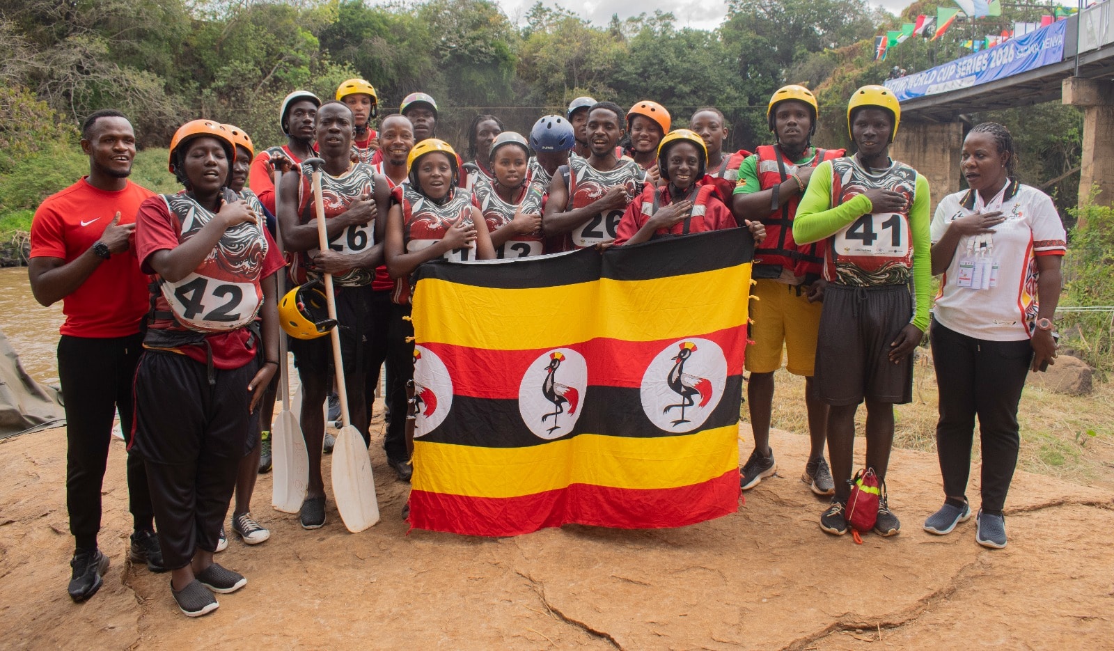 Rafting on the White Nile